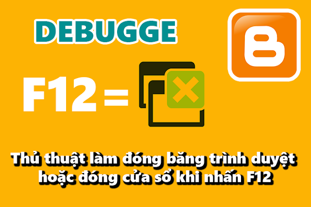 Code debug chống F12