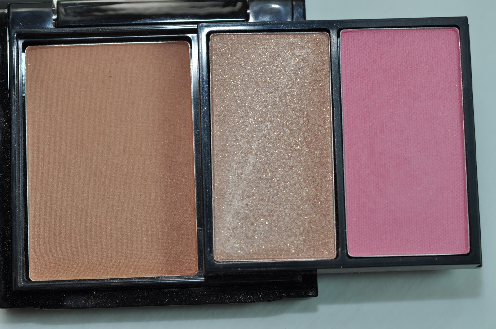 MAC Antonio Lopez Face/Pink and Face/Coral Bronzer, Blush and Highlighter Palettes Swatches