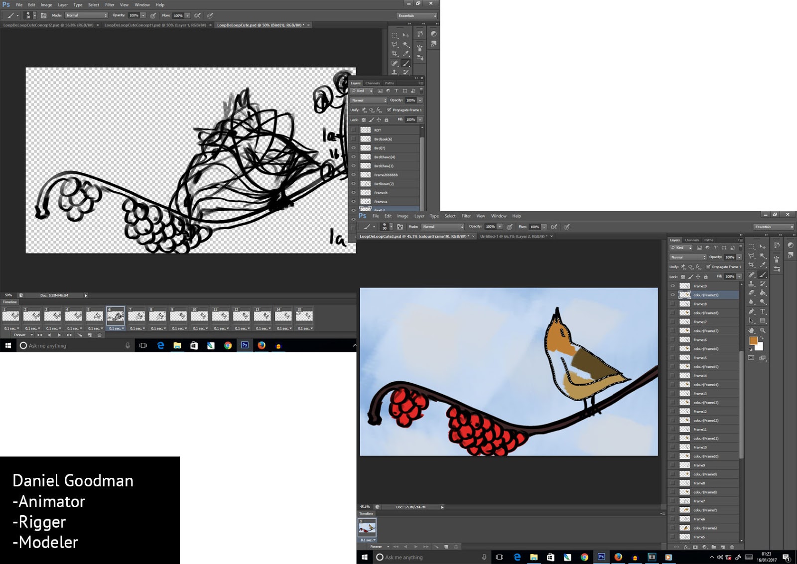 Animation Studio Practice Responsive Individual Art Boards