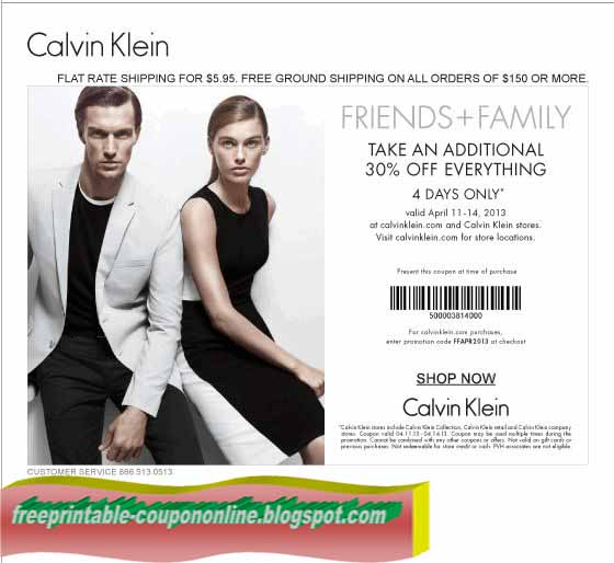 Calvin klein coupon code