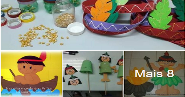 12 Ideias para o Dia do Índio 12 Ideias para o Dia do Índio