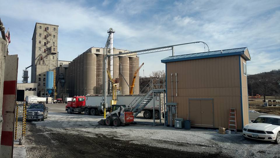 Towns and Nature Council Bluffs, IA Barlett Grain Elevators