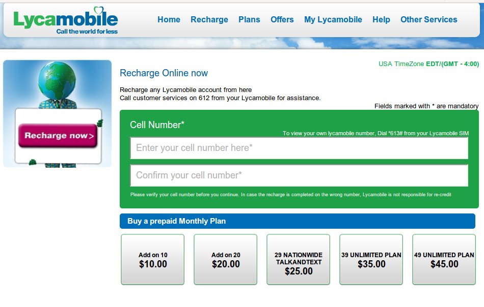 Lycamobile Cuts Monthly Plan Prices by 4 Prepaid Phone News