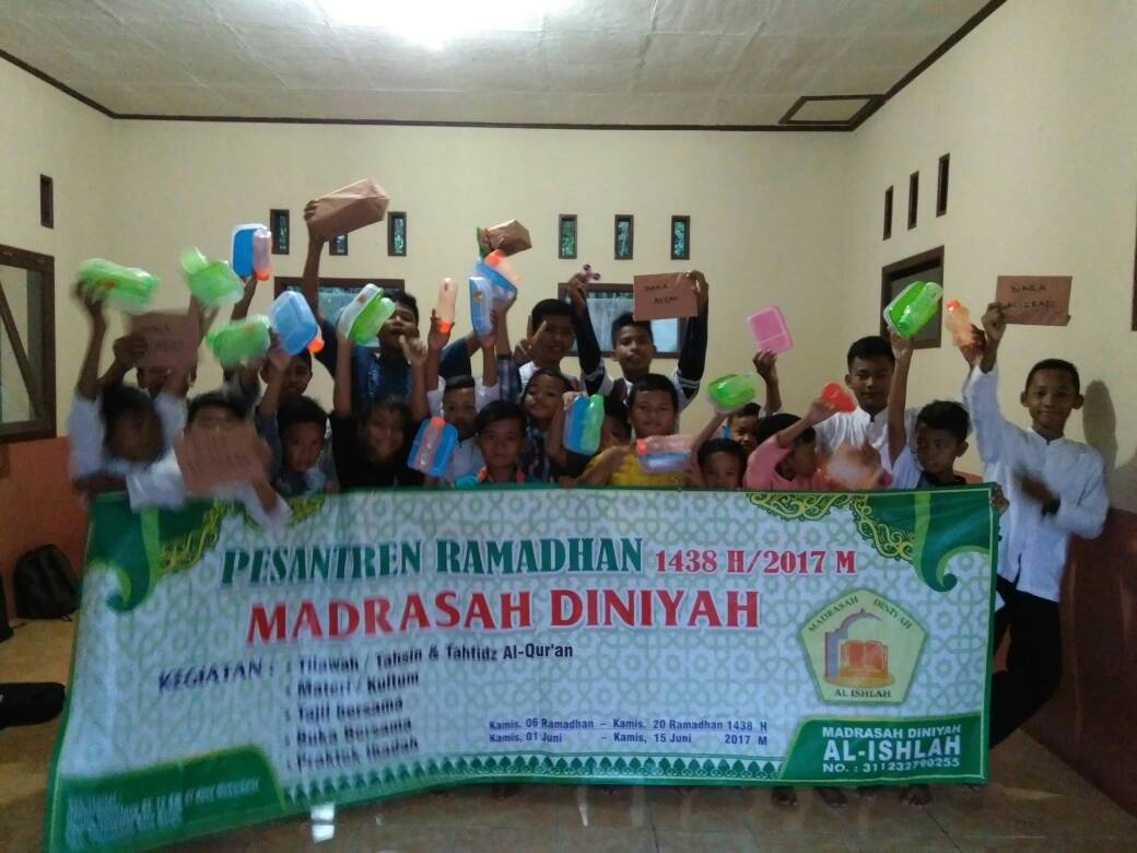 Kegiatan Pesantren Ramadhan 1438 H / 2017 M - Madrasah Diniyah Al