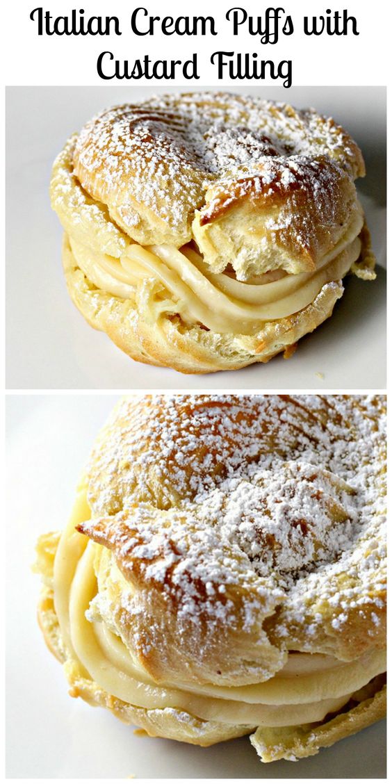 Italian Cream Puffs with Custard Filling (St. Joseph’s Day Pastries) Smart Cooking