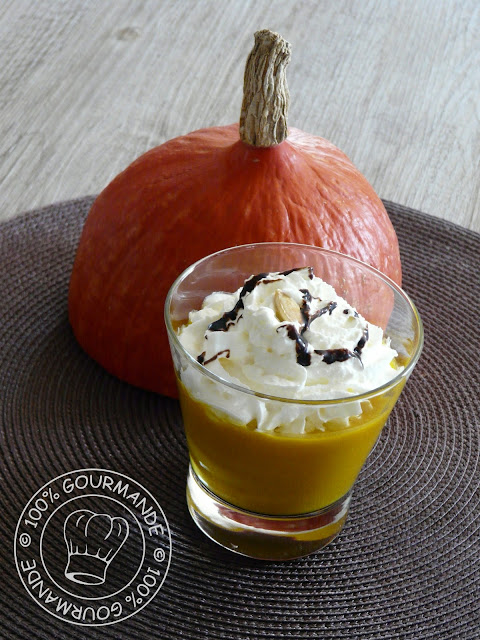 recettes Potage de potiron aux chataignes.