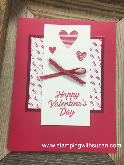 Stampin' Up!, Meant to Be Bundle, Lovely Lipstick Foil Sheet, Happy Valentines, www.stampingwithsusan.com 