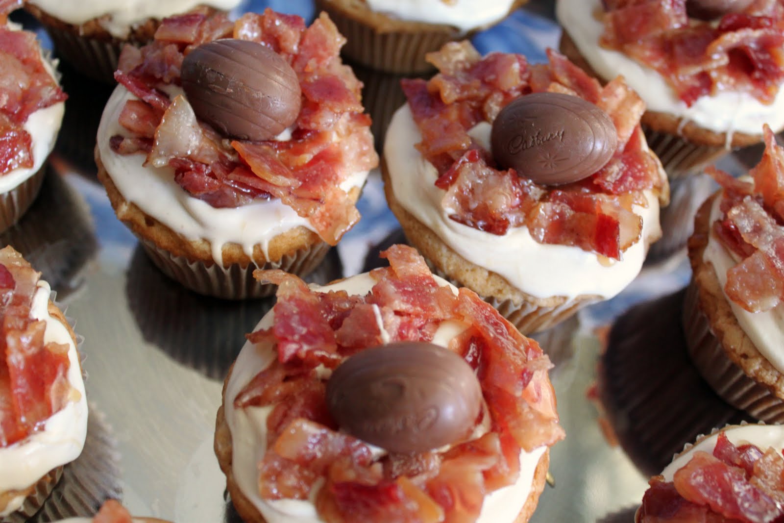 Clutzy Cooking Bacon & Egg Cupcakes & Newness!