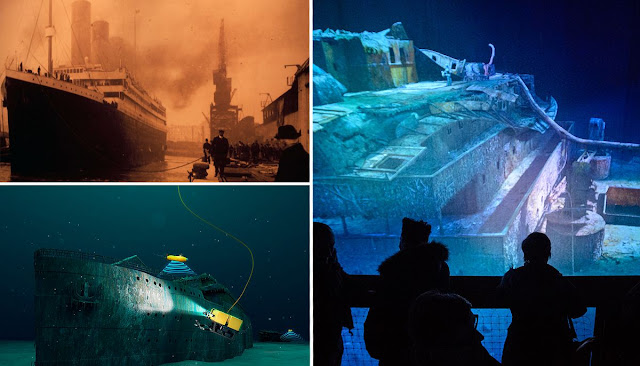 9 lucky people will dive to see the Titanic up close 9 lucky people will dive to see the Titanic up close