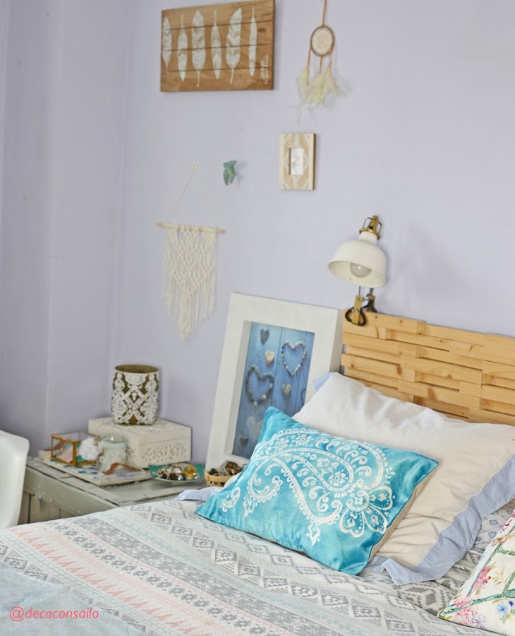 dormitorio deco con sailo