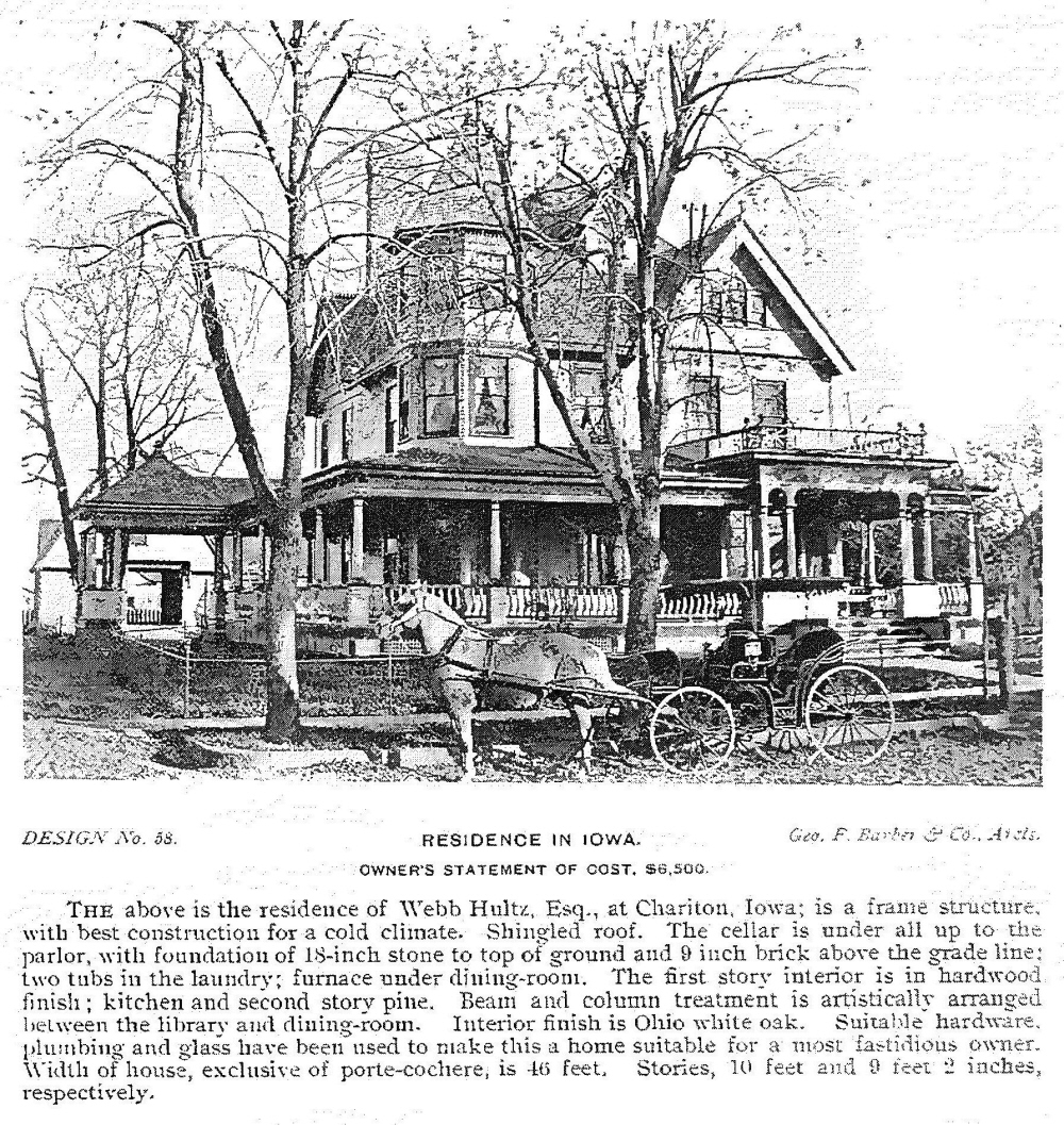 Chariton's Square Deal HultzCulbertson House