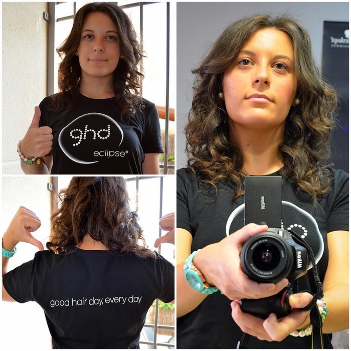GHD, bloggers, castellón, Anna Gilabert Estilistas, planchas, stylers, eclipse, gold, mi vestido azul