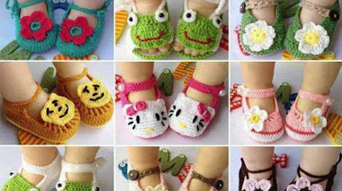 Cómo tejer sandalias crochet para bebé
