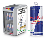 Vinci 34 Mini frigo con forniture di 48 lattine Red Bull Logo Vinci 34 Mini frigo con forniture di 48 lattine Red Bull