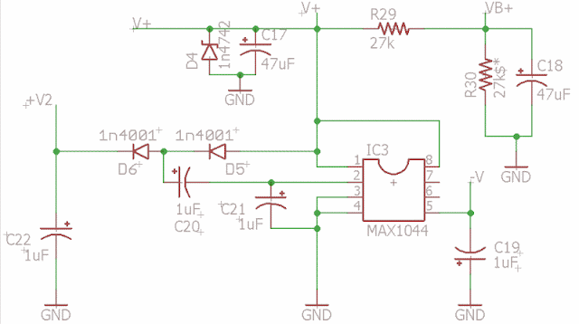 Klon centaur power supply schematic