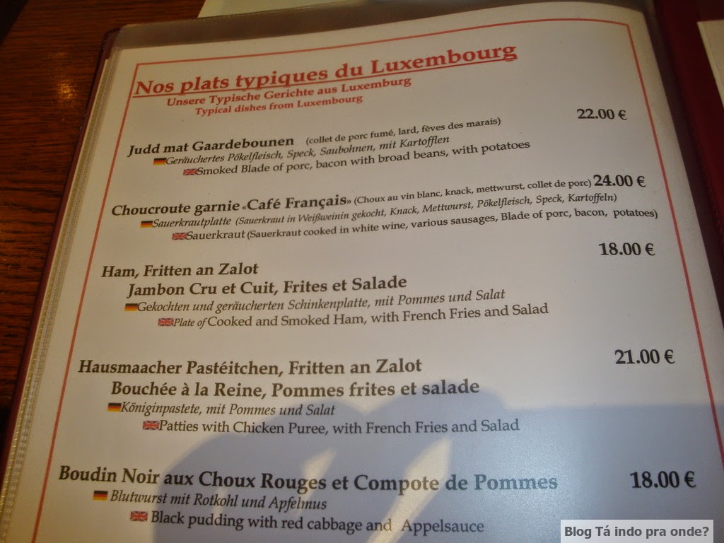Café Français em Luxemburgo