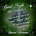 Download free 25 Good Night wishes Images with Quotes for Friends
