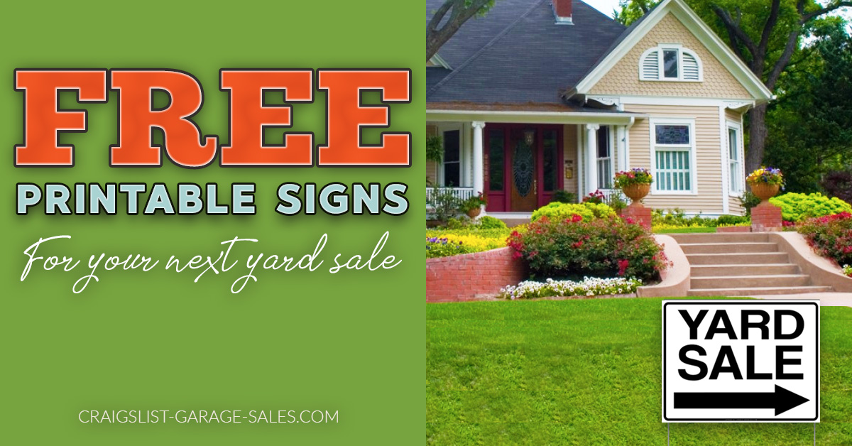 Totally free Printable Back garden Sale Symptoms and Garage Sale Printables photograph regarding Printable Yard Signs referred to as Absolutely free Printable Garden Sale Indications and Garage Sale Printables