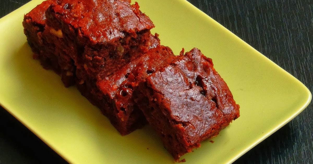 Priya's Versatile Recipes Eggless & Butterfree Applesauce Brownies