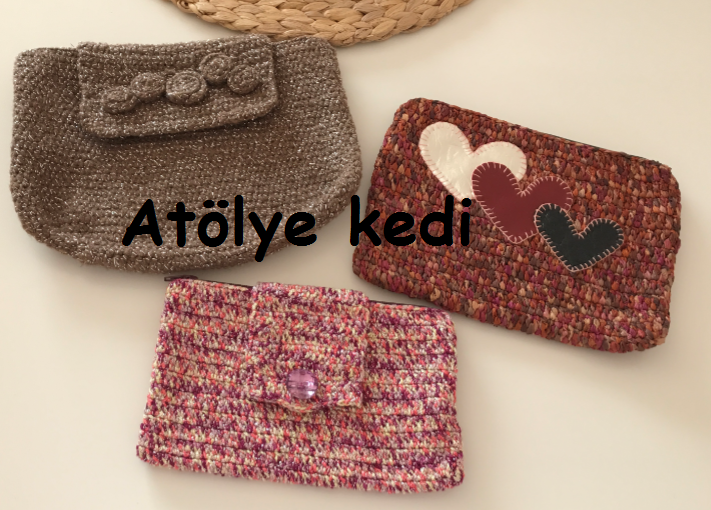 Atolye Kedi. Minik çantalar&amp; Yaramazlar