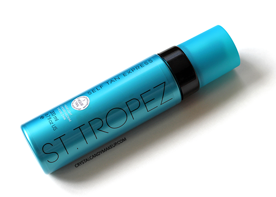 St. Tropez Self Tan Express Advanced Bronze Mousse Review Photos Dark Medium Light Tips