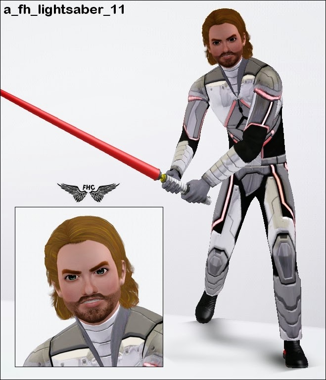 ForeverHailey Creations Star Wars Lightsaber Poses