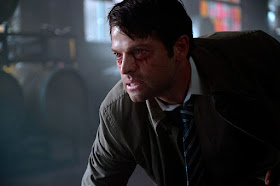 Misha Collins as Castiel in Supernatural 11x01 "Out of the Darkness, Into the Fire"