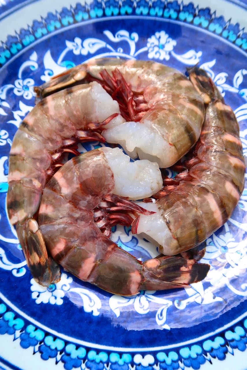 Scrumpdillyicious Grilled Jumbo Black Tiger Prawns Seafood Heaven