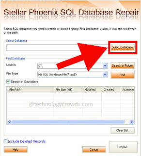 Stellar Phoenix SQL Database Repair