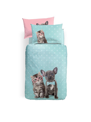 Zucchero de Caleffi Studio Pets by Myrna. Conjunto Funda nórdica Zucchero de Caleffi Studio Pets by Myrna. Conjunto Funda nórdica