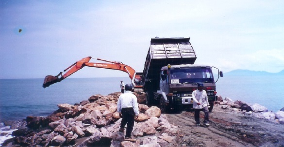 pelaksanaan proyek jetty