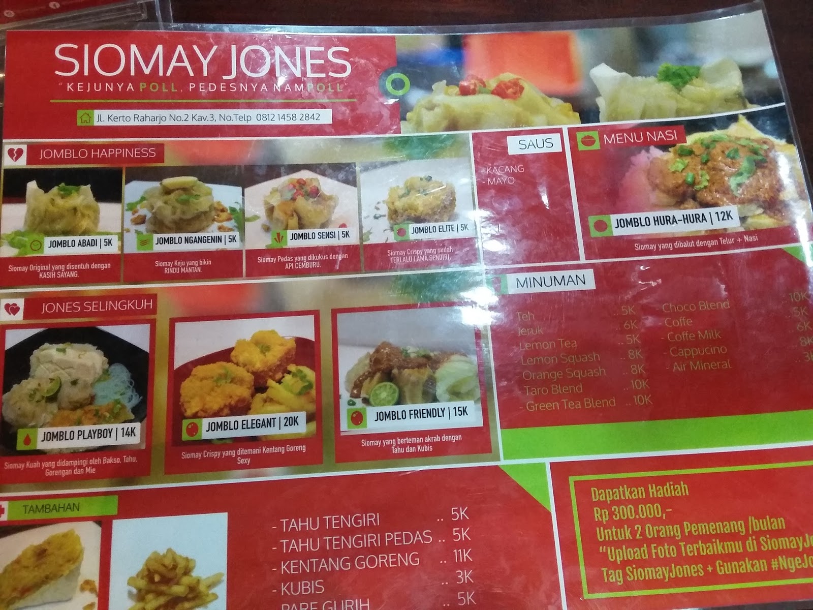 Kuliner - Siomay Jones Malang | my words