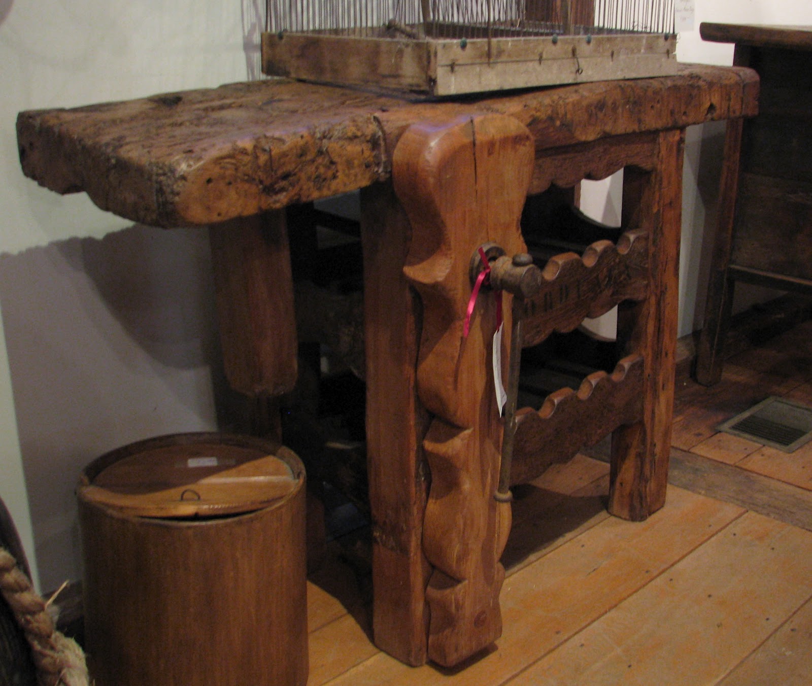 Antique Woodworking Workbench