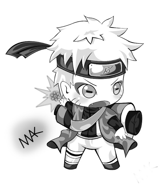 Hình ảnh chibi Naruto, ảnh Naruto chibi siêu dễ thương