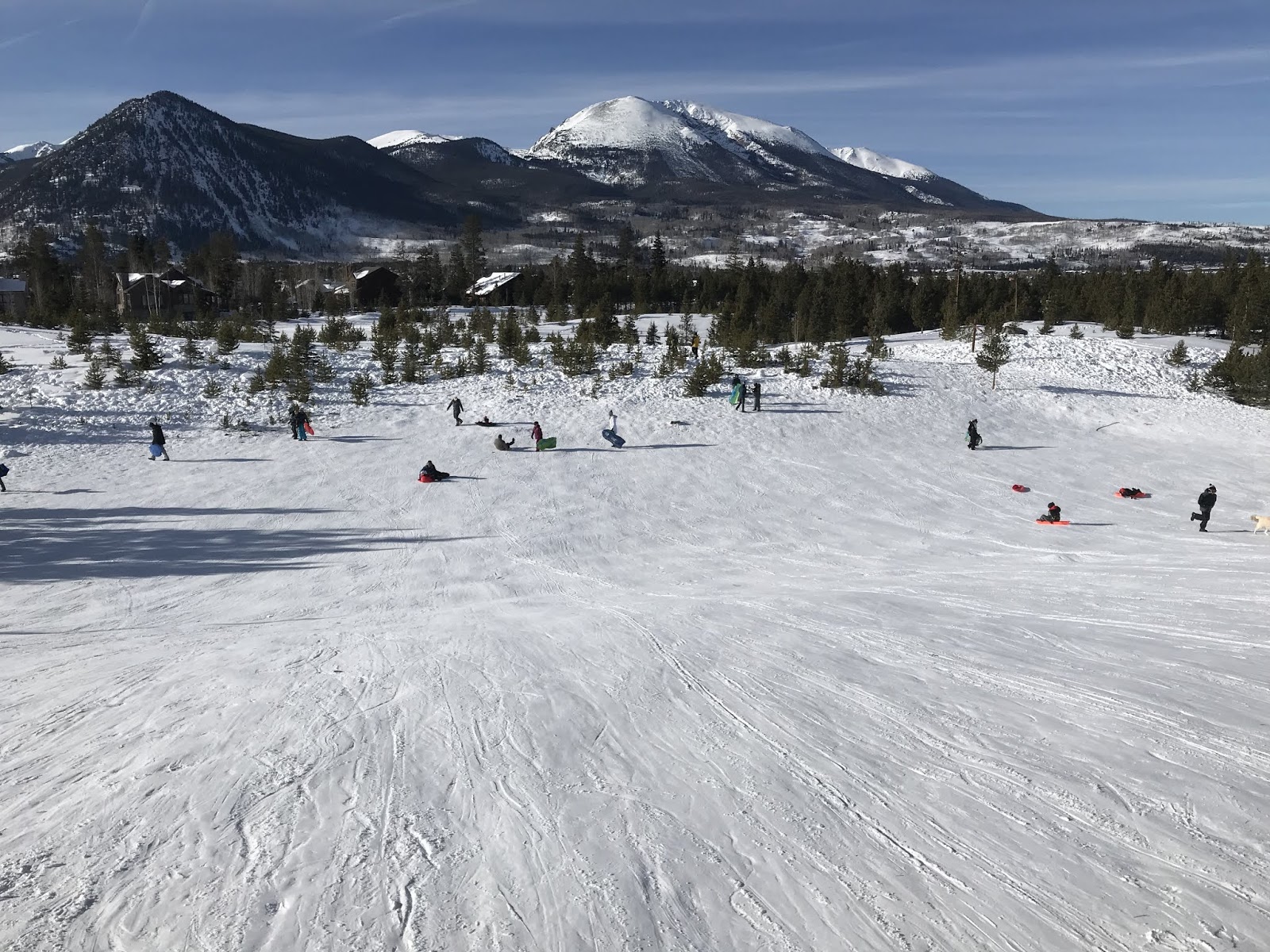 Keeping Up with the Shields Sledding fun in Frisco!
