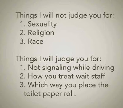 These are the limits to my judging. Watch them carefully