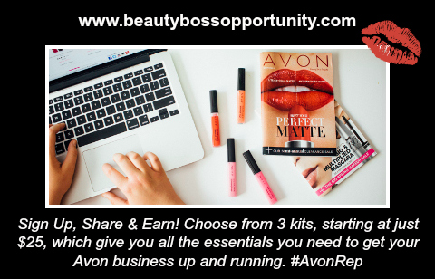 Start Your Beauty Boss Opportunity >>> Joining Avon as a Representative isn’t just about selling beauty products. It’s about being empowered and independent. When you join Avon as a Representative, you're joining tight-knit community that hustles hard and supports each other.