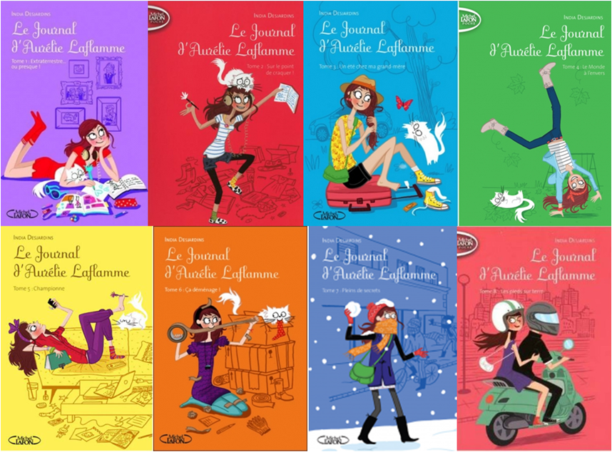 Le Journal D Aurélie Laflamme 2 Salade De Livres: Le journal d'Aurélie Laflamme par India Desjardins