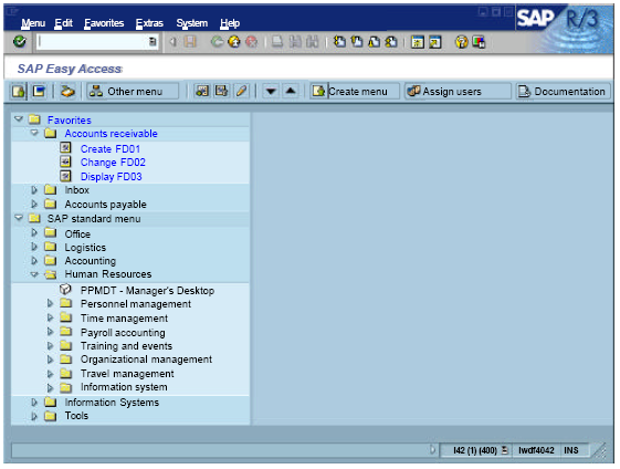 Sap Easy Access Manual