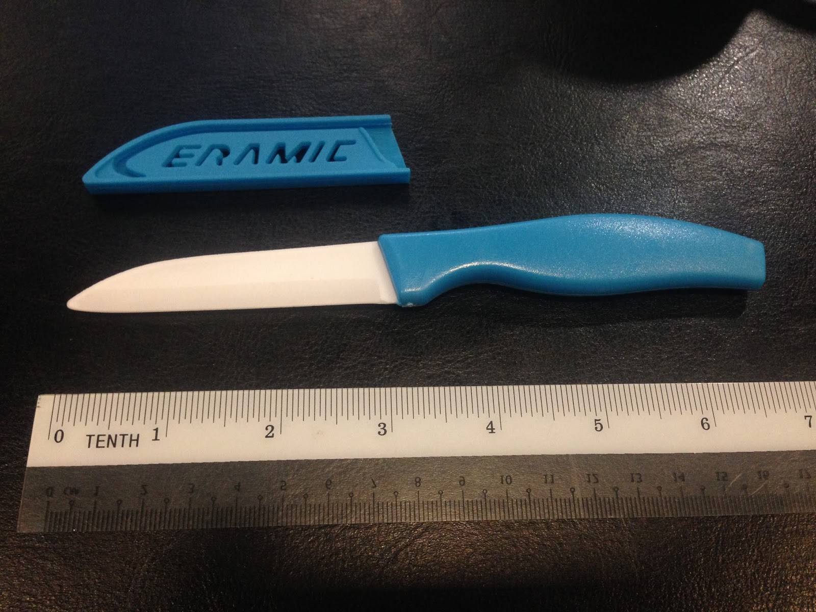 My Knife Collecting Hobby Daiso Ceramic Fruit Knife Cheap and Sharp