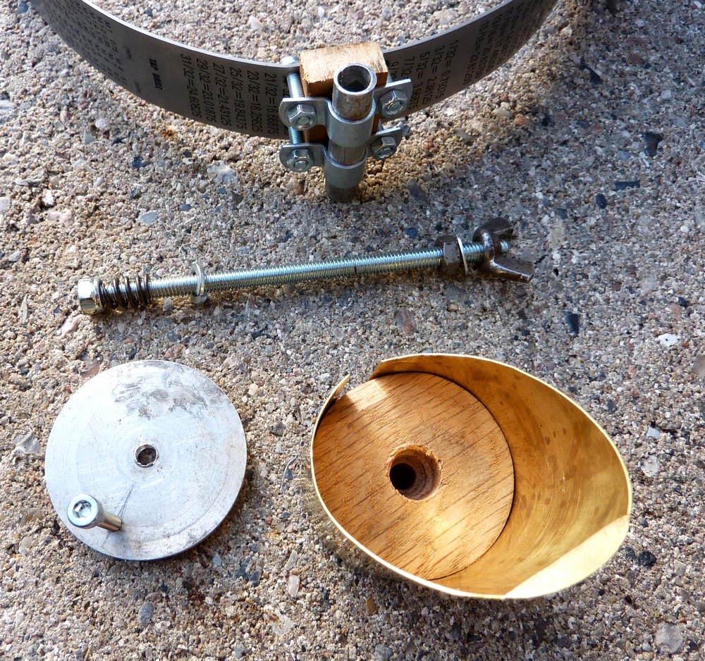 Fullerscopes Telescope Mountings 10" f/8 Curved vane spider Part2.