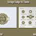 Vintage Badge HD Theme For Nokia  c3-00,x2-01,asha200,201,205,210,302 320*240  Devices