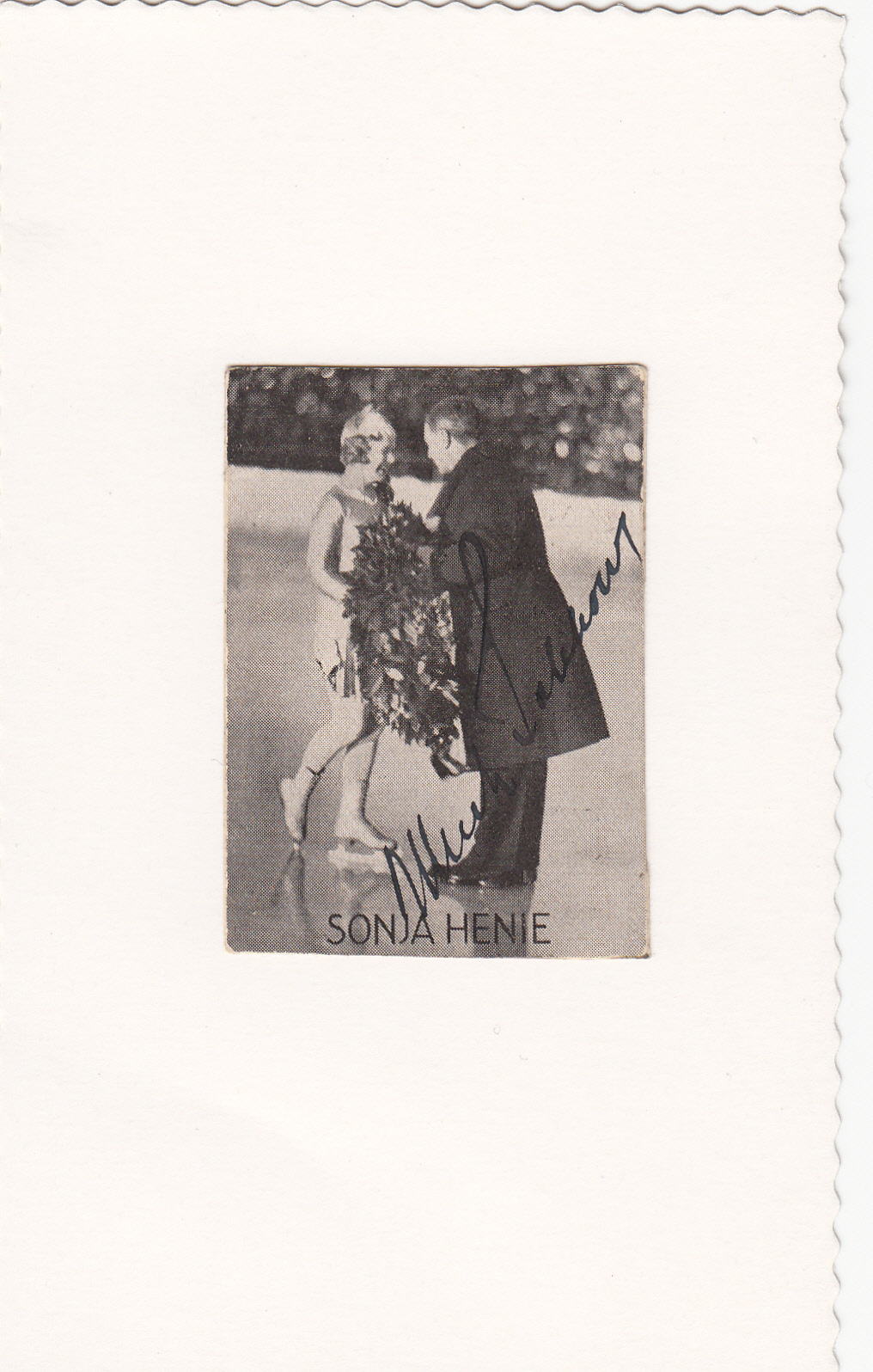 olympic winter games autographs Ulrich Salchow Gold medal Figure