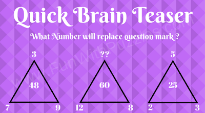 Missing Number Picture Maths Triangle Puzzle