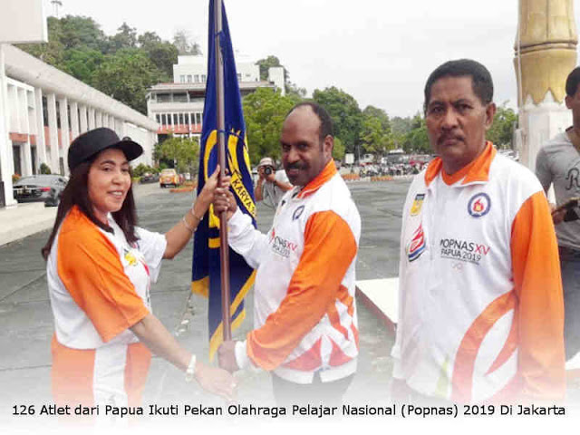 126 Atlet dari Papua Ikuti Pekan Olahraga Pelajar Nasional (Popnas) 2019 di Jakarta 126 Atlet dari Papua Ikuti Pekan Olahraga Pelajar Nasional (Popnas) 2019 di Jakarta