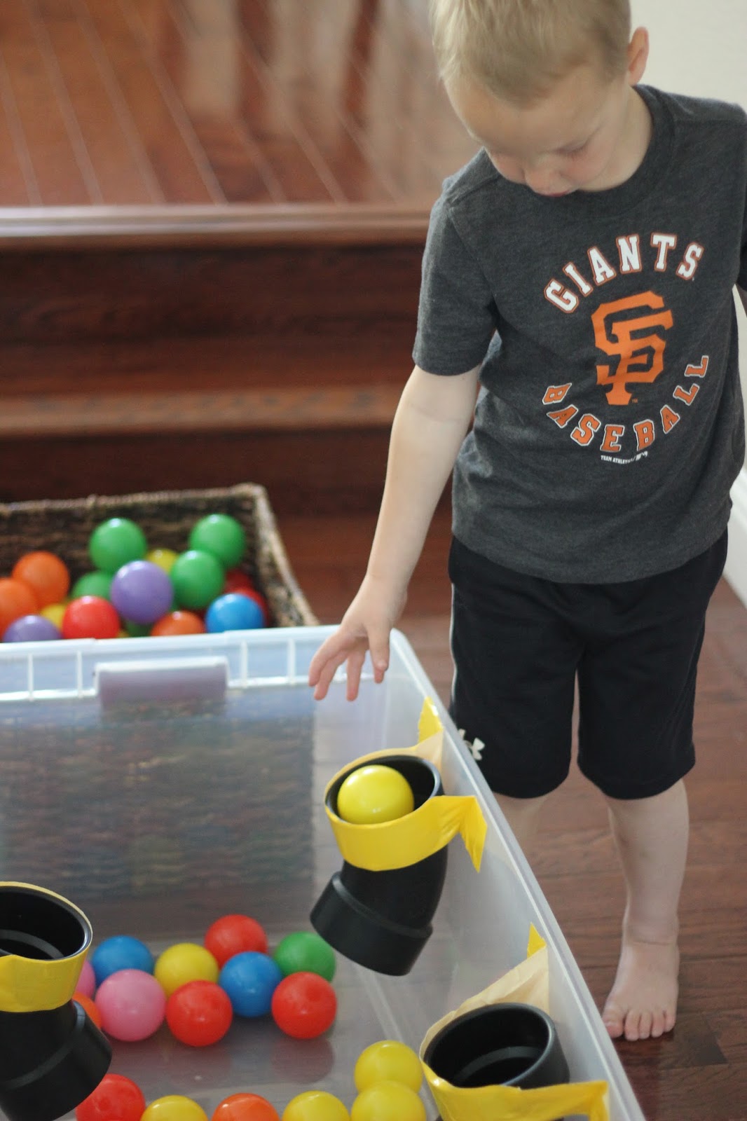 Toddler Approved! PVC Pipe Ball Drop for Kids