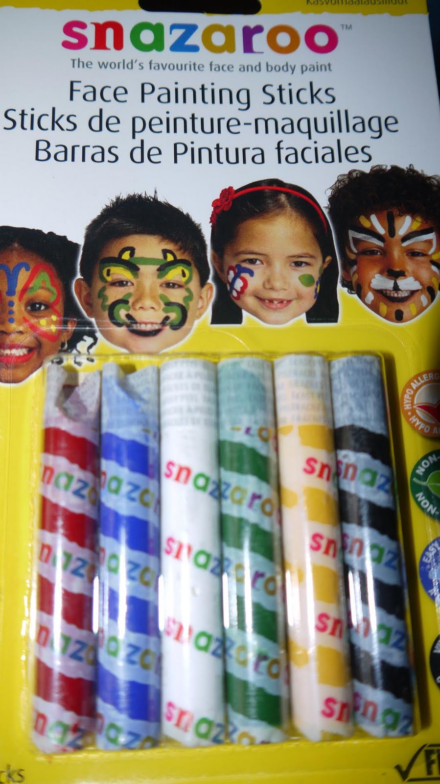 Inside the Wendy House: Snazaroo Face Paint Sticks