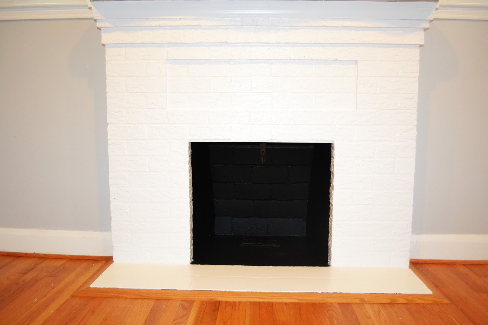 Project StayatHome Mommy Bye Bye Ugly Red Brick Fireplace