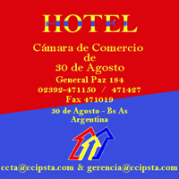 HOTEL CÁMARA DE COMERCIO DE 30 DE AGOSTO