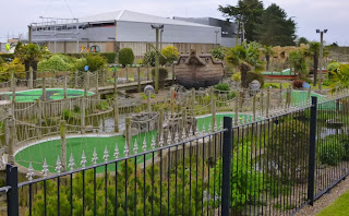 Jolly Roger Adventure Golf course on Grand Parade in Skegness, Lincolnshire